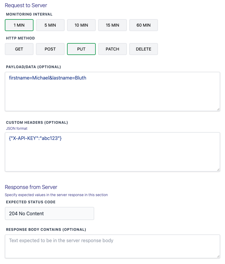 API Settings